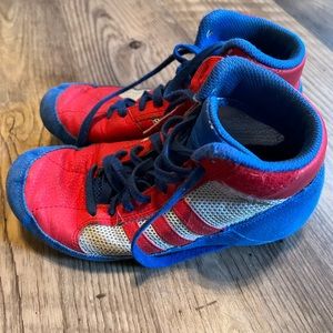 Boys adidas wrestling shoes